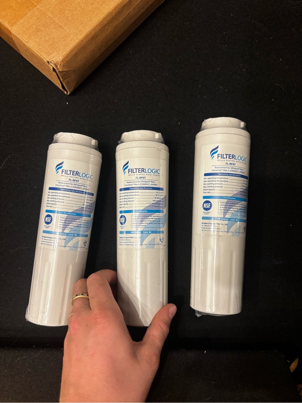 Replacement Water Filter Cartridge - White (3-Pack)